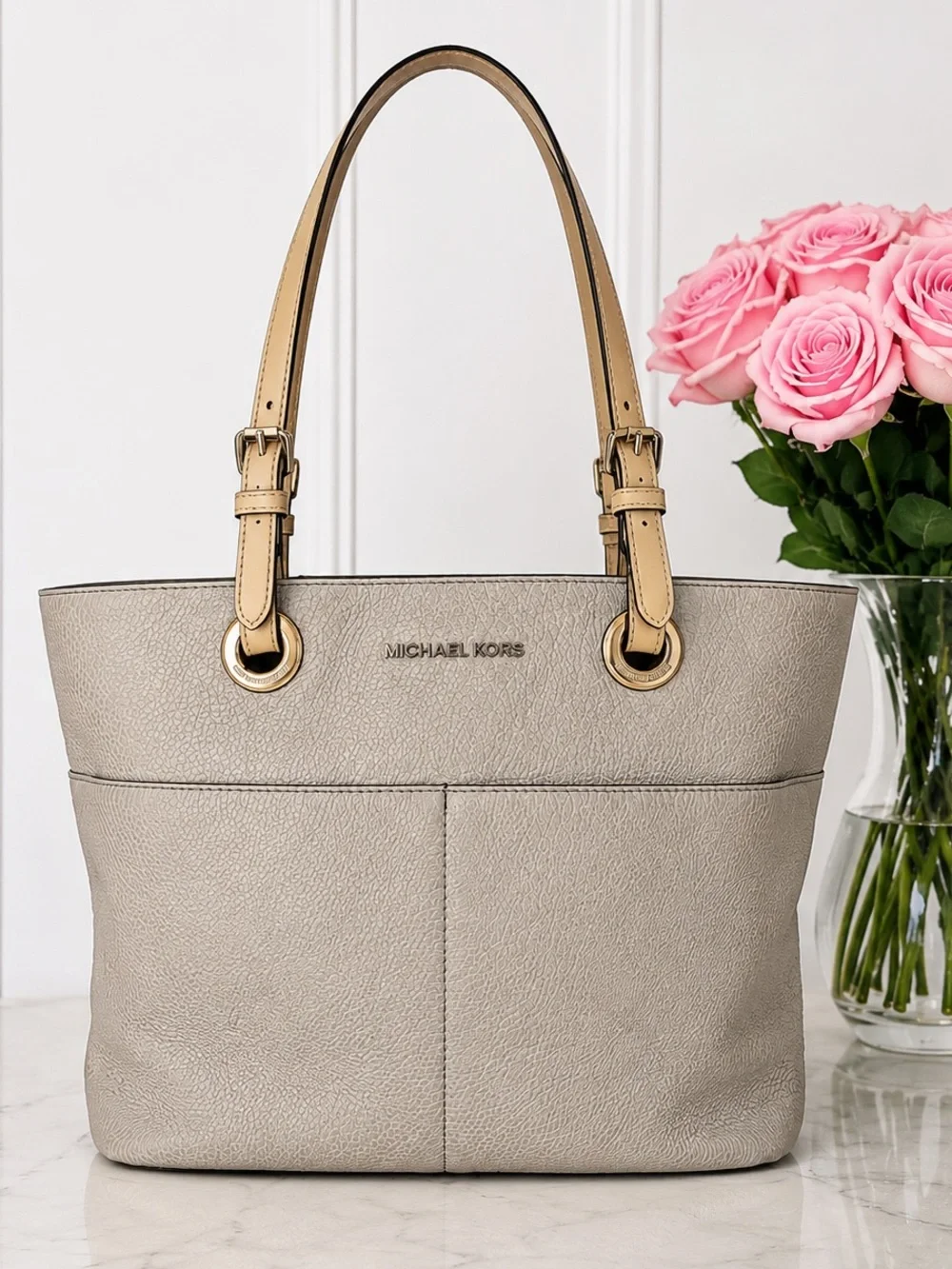 Michael Kors Pebble Leather Shoulder Bag/Tote